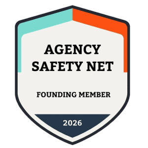 agency safety net founding member badge.